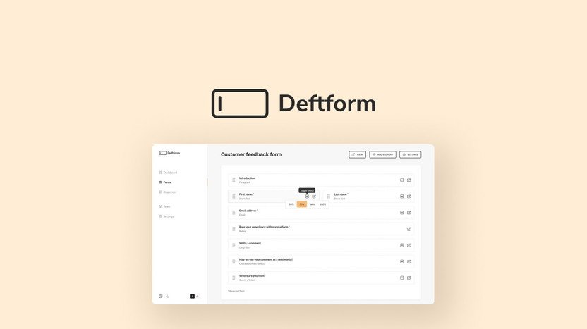 Deftform Review