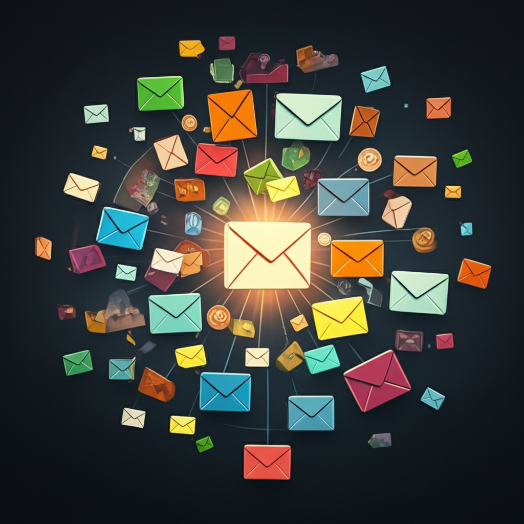 Generate a high-quality, relevant image prompt for an article about: Where Do You Get Emails for Ema