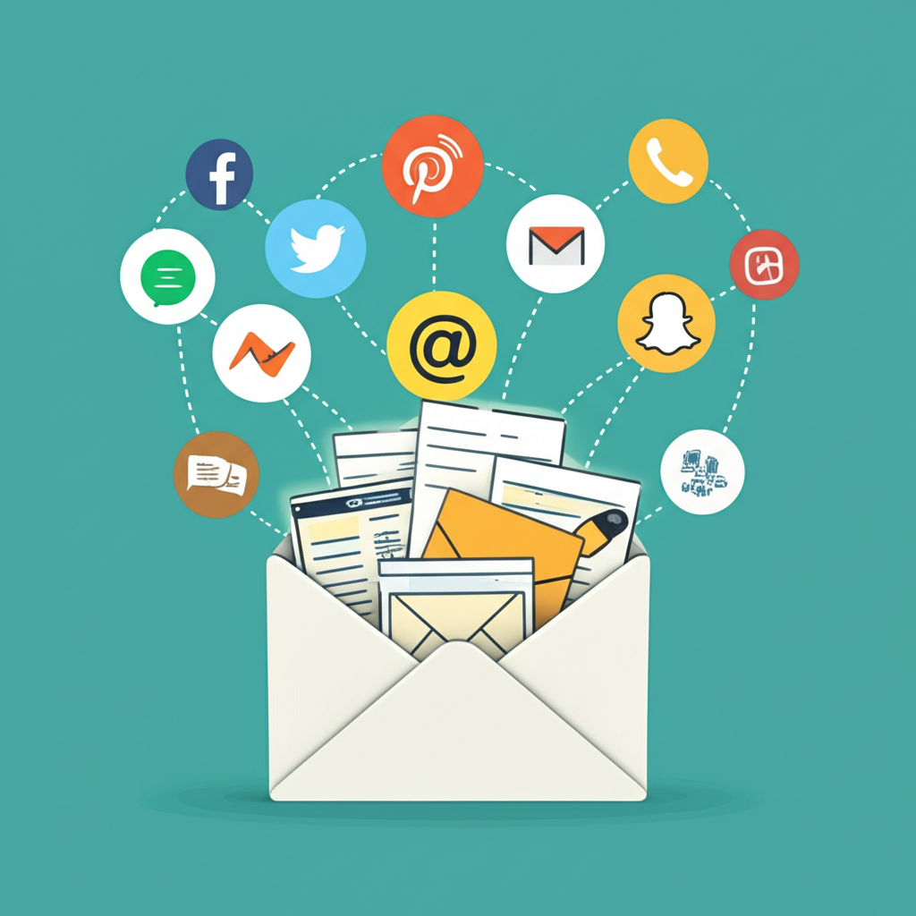 Generate a high-quality, relevant image prompt for an article about: Where Do You Get Emails for Ema