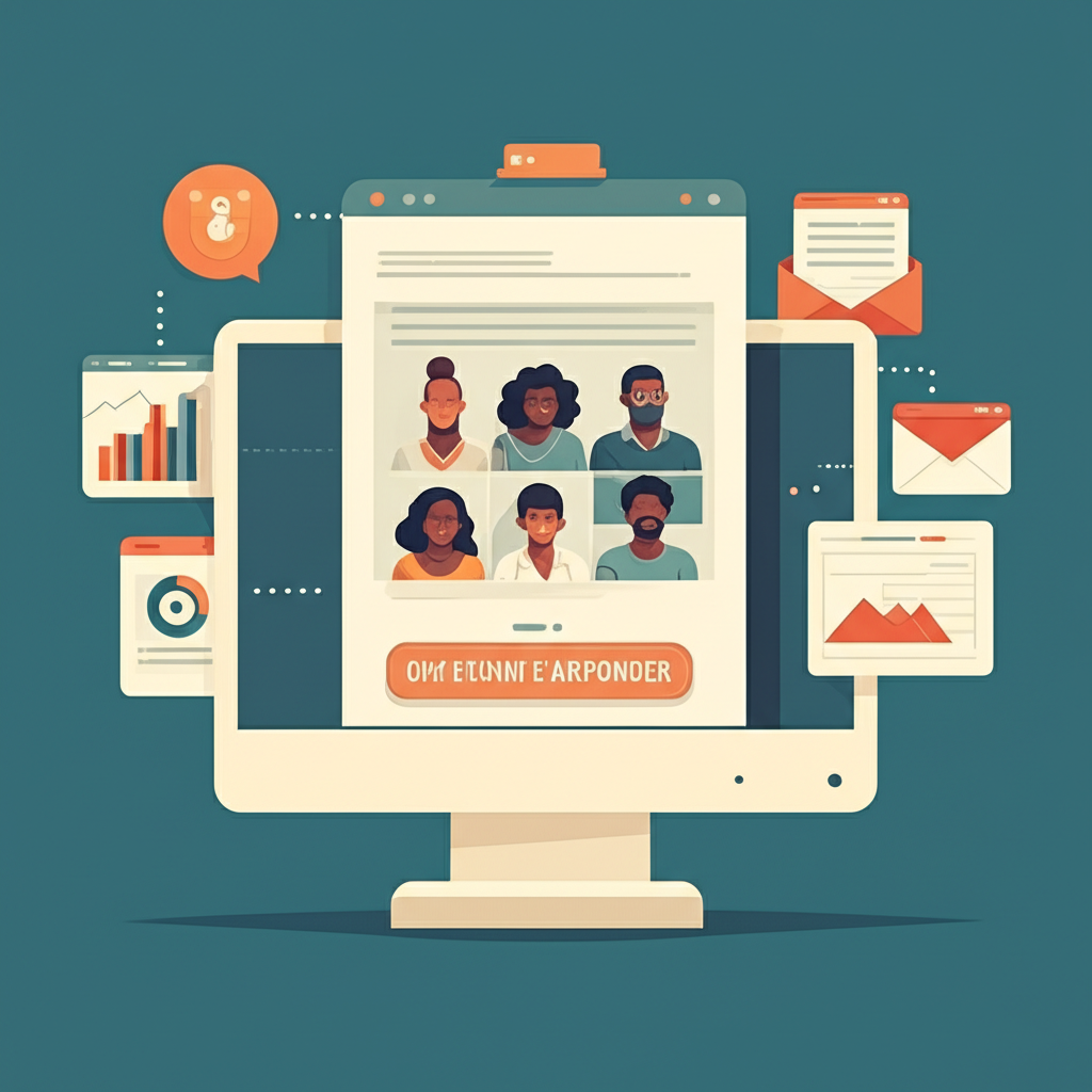 Generate a high-quality, relevant image prompt for an article about: What Is Autoresponder in Email