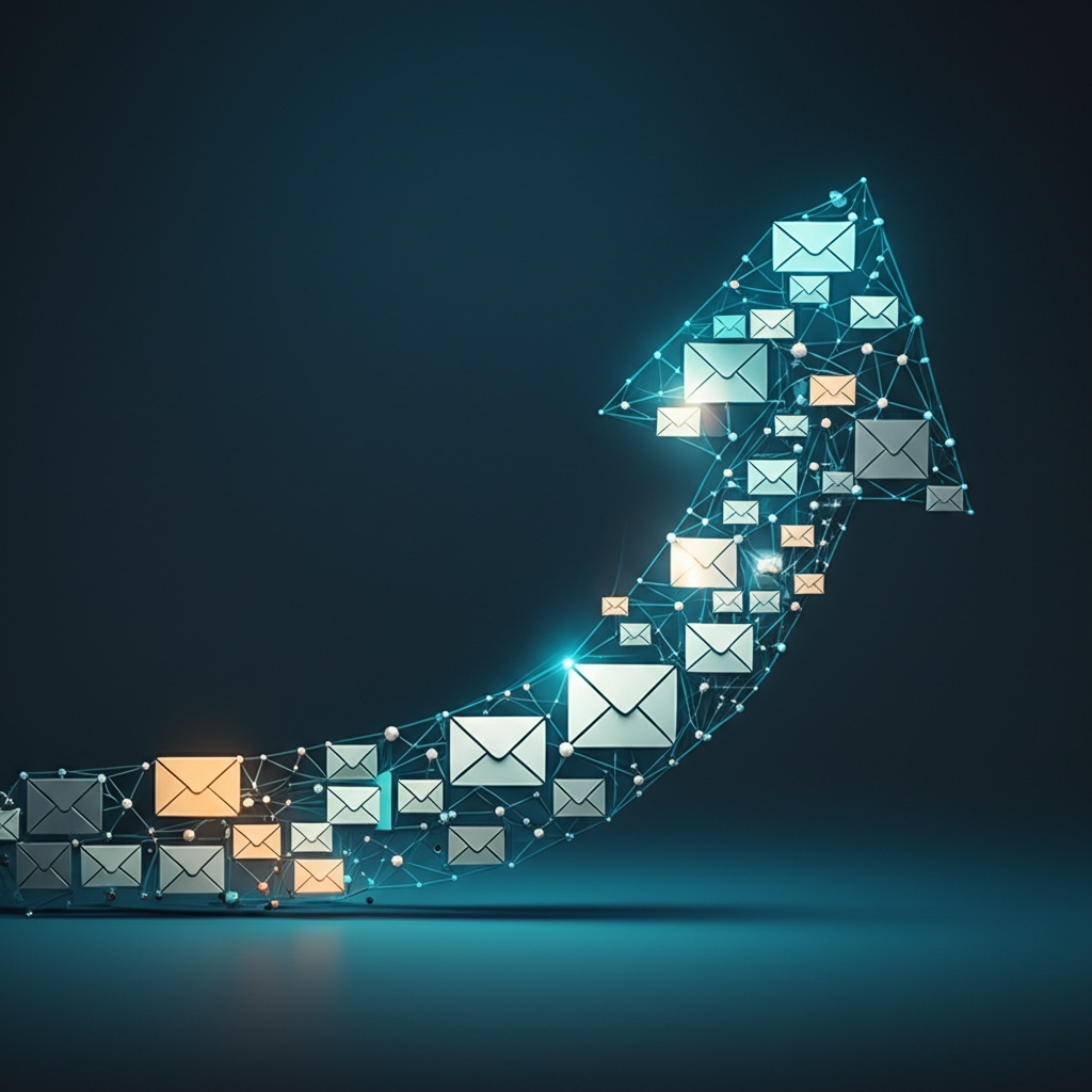 Generate a high-quality, relevant image prompt for an article about: How to Do B2B Email Marketing: