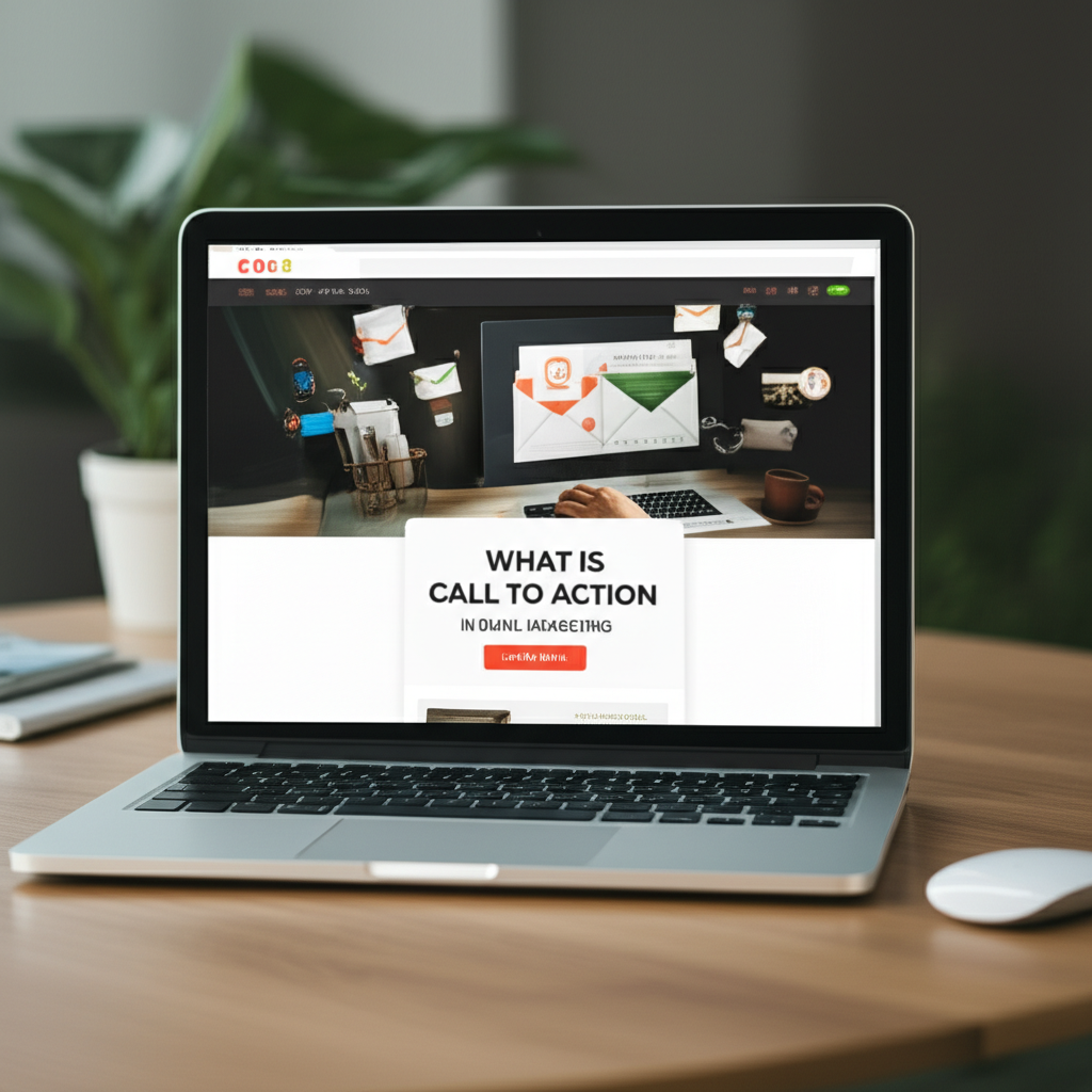 Generate a high-quality, relevant image prompt for an article about: What Is Call To Action In Email