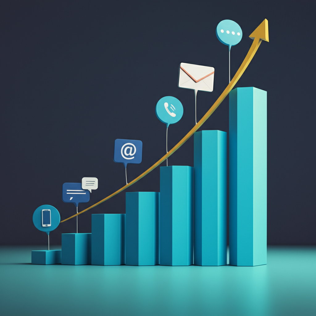 Generate a high-quality, relevant image prompt for an article about: What Is Email and SMS Marketing