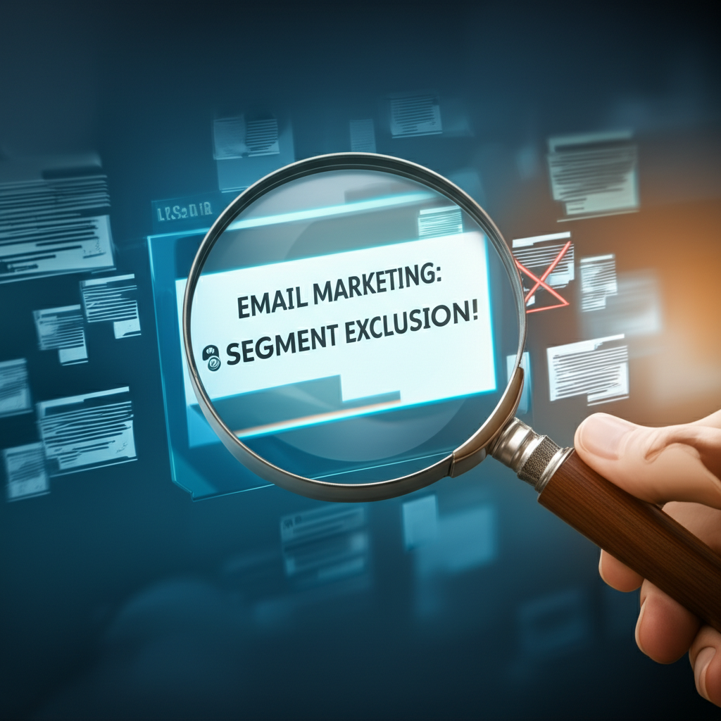 Generate a high-quality, relevant image prompt for an article about: Email Marketing: Master Segment