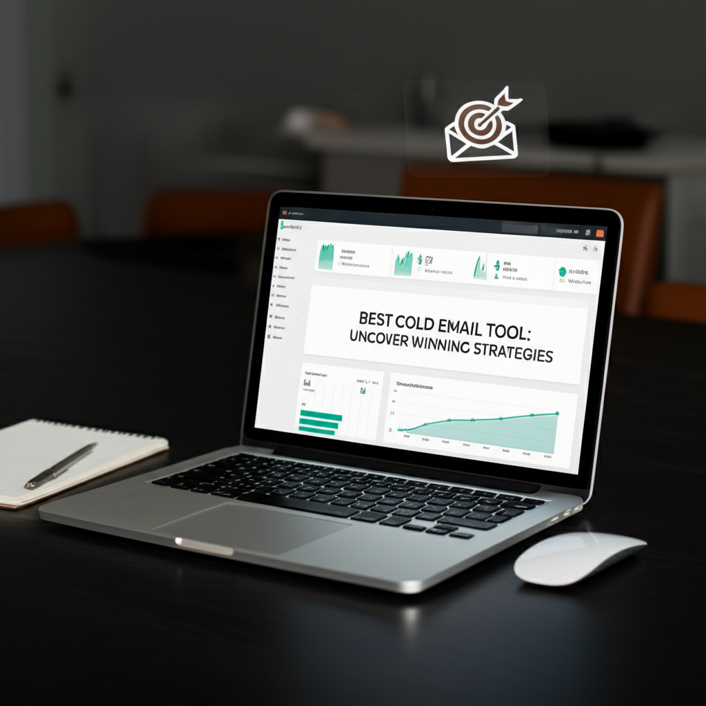 Generate a high-quality, relevant image prompt for an article about: Best Cold Email Tool: Uncover W