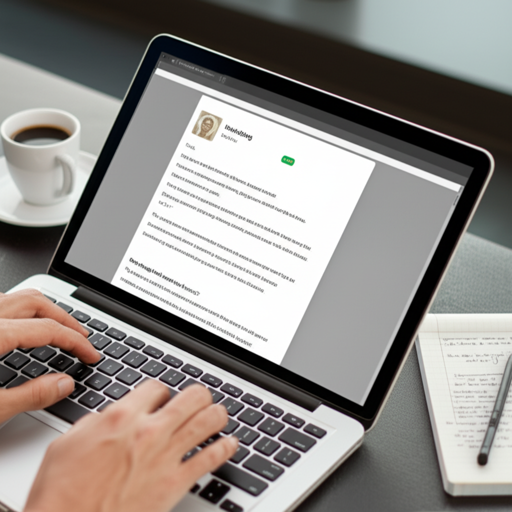 Generate a high-quality, relevant image prompt for an article about: How To Write Marketing Email Co