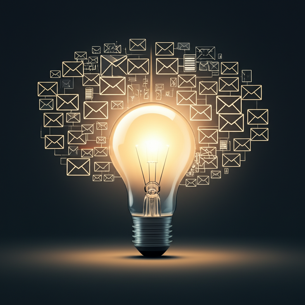 Generate a high-quality, relevant image prompt for an article about: What Email Marketing Is All Abo