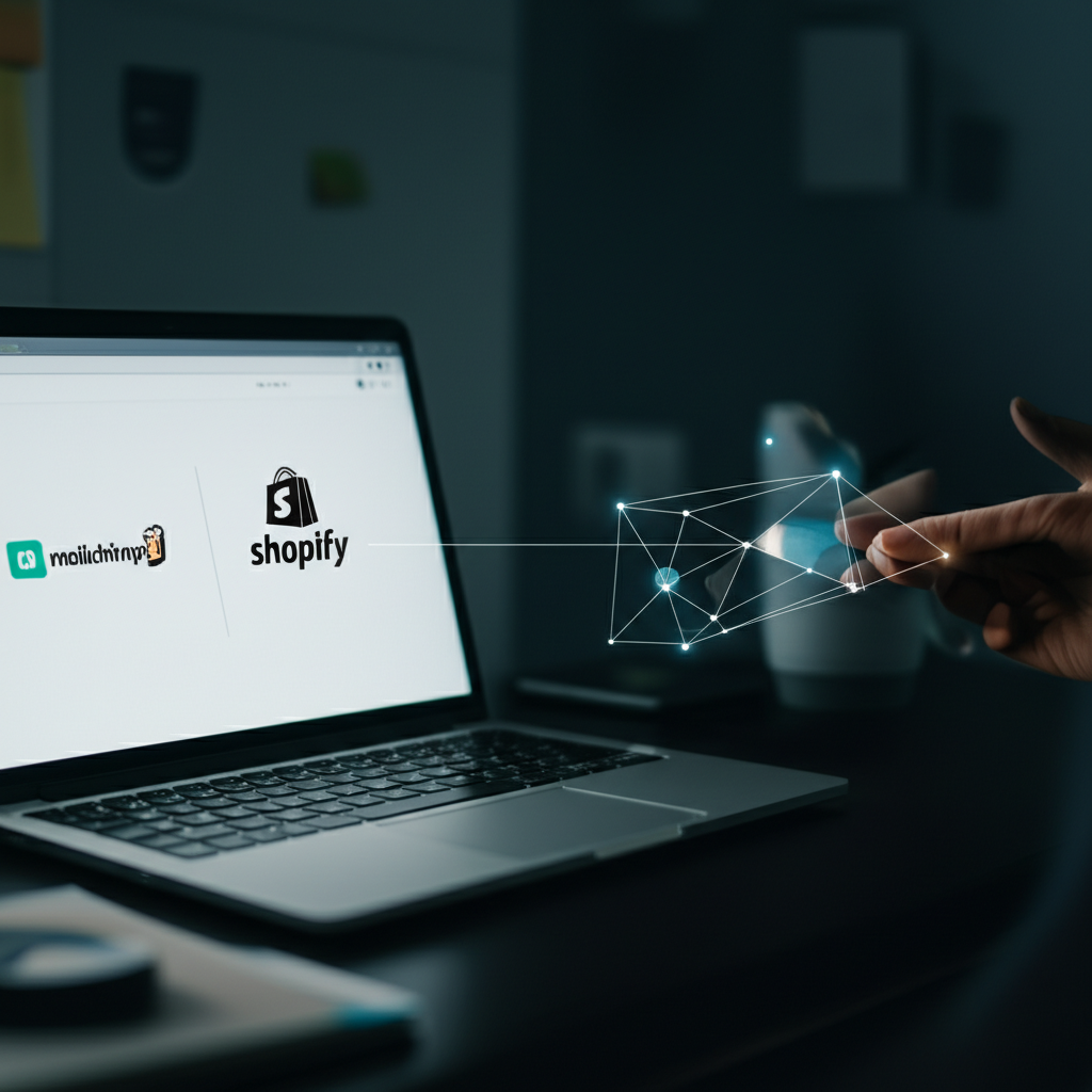 Generate a high-quality, relevant image prompt for an article about: How To Connect Email Marketing