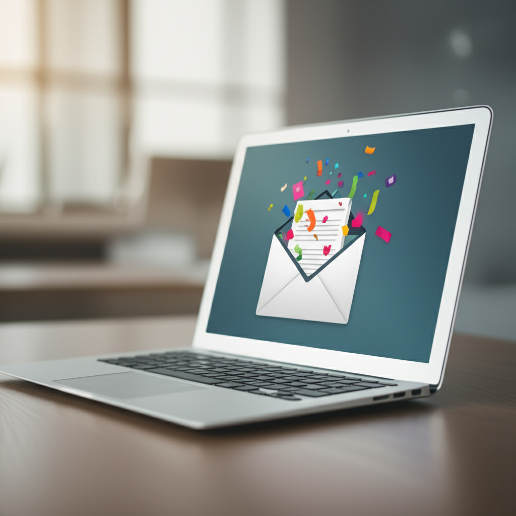 Generate a high-quality, relevant image prompt for an article about: How to Increase Open Rate: Boos