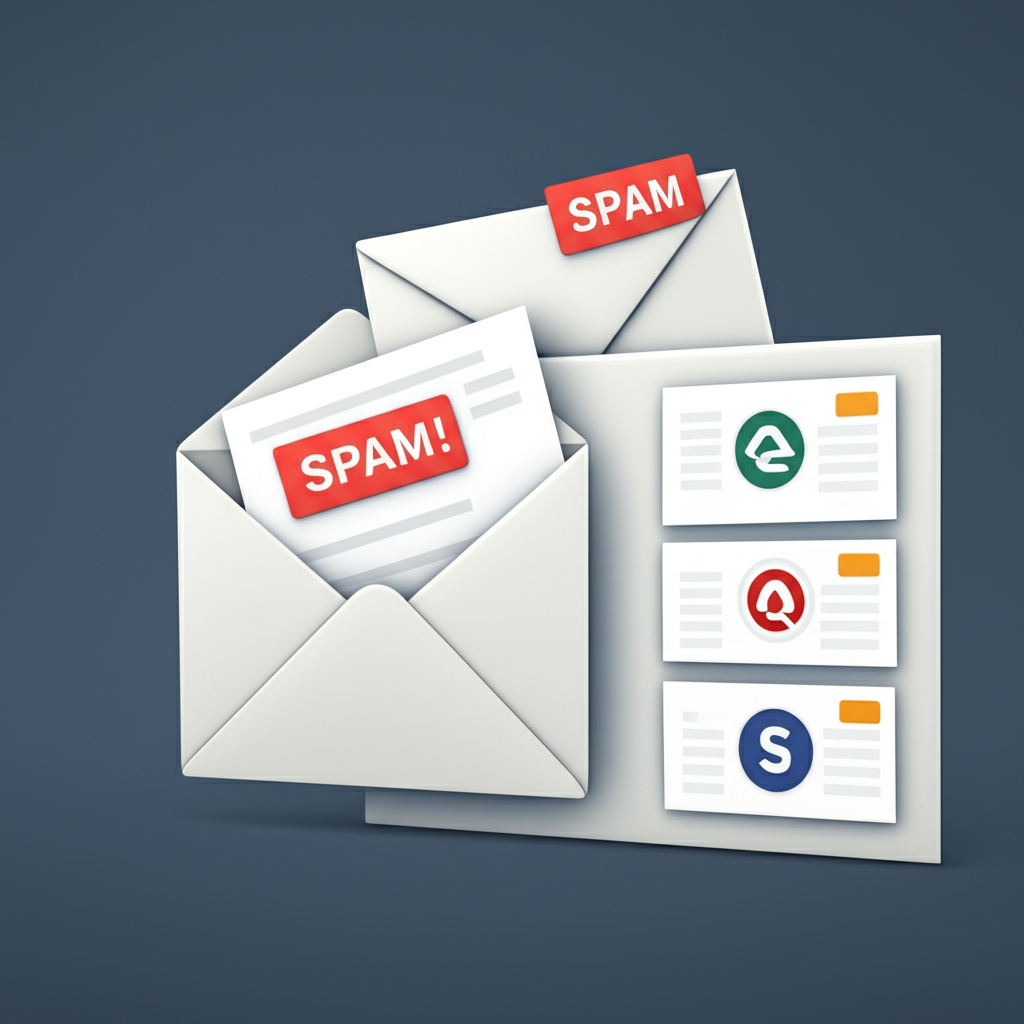Generate a high-quality, relevant image prompt for an article about: How to Avoid Spam Filters Email