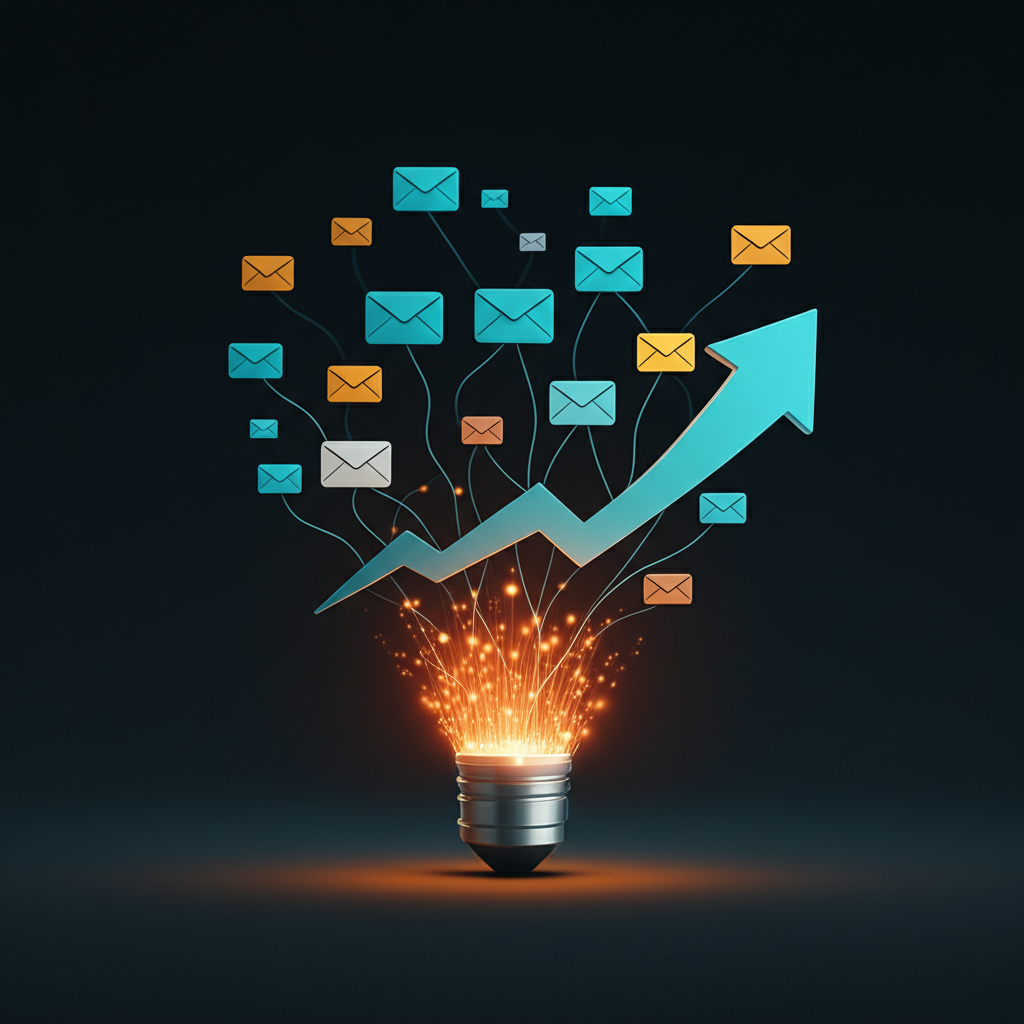 Generate a high-quality, relevant image prompt for an article about: How Email And SMS Marketing Pow