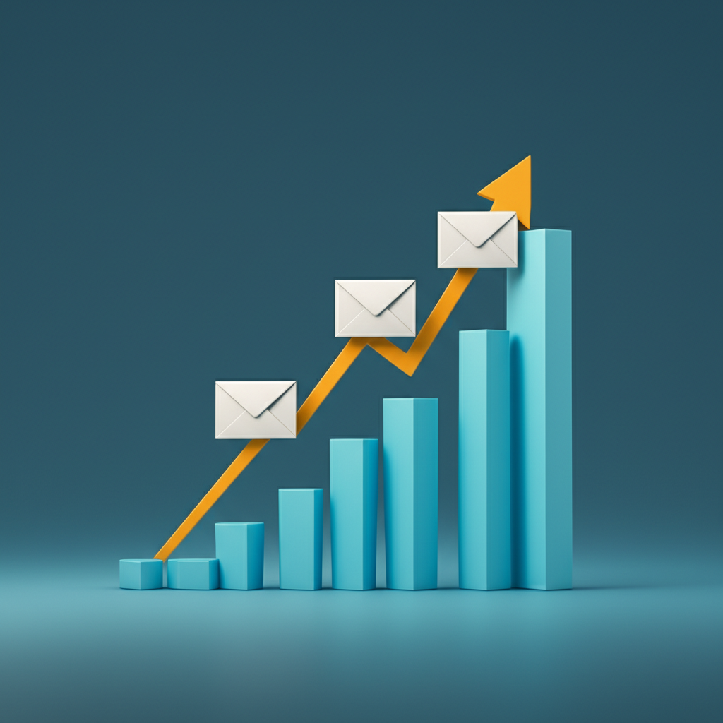 Generate a high-quality, relevant image prompt for an article about: How Email And SMS Marketing Pow