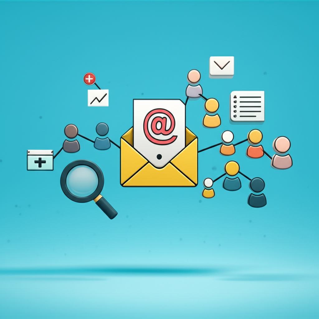 Generate a high-quality, relevant image prompt for an article about: How To Build Your Email Marketi