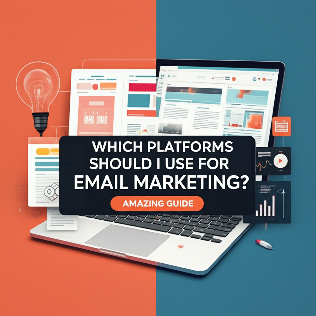 Generate a high-quality, relevant image prompt for an article about: Which Platforms Should I Use Fo