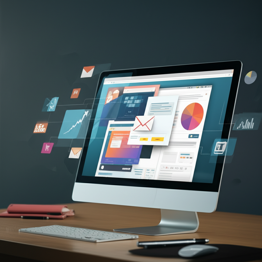 Generate a high-quality, relevant image prompt for an article about: How To Optimize Email Marketing