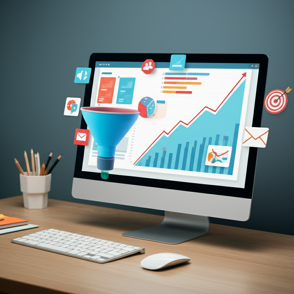 Generate a high-quality, relevant image prompt for an article about: How To Optimize Email Marketing