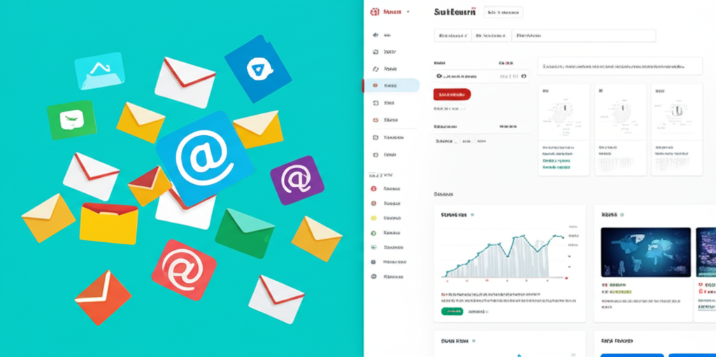 Generate a high-quality, relevant image prompt for an article about: What Email Marketing Platforms