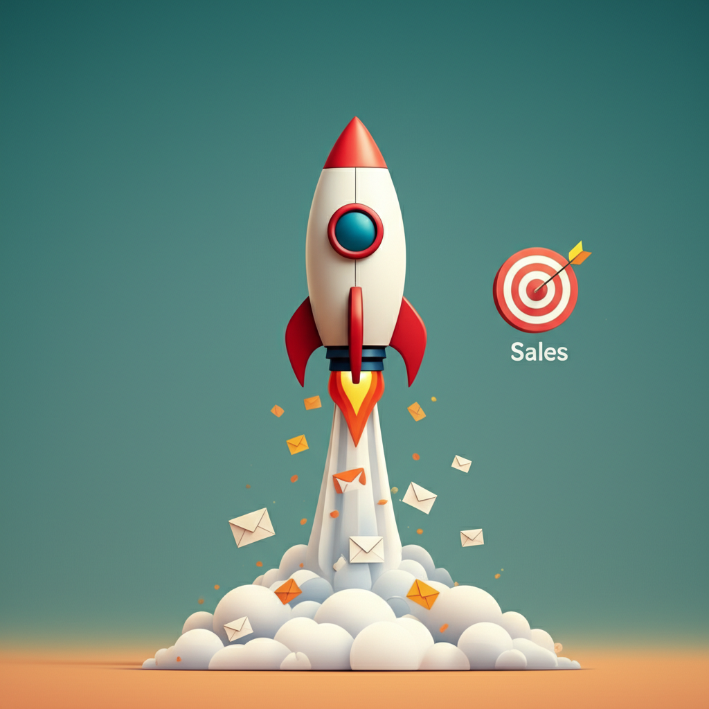 Generate a high-quality, relevant image prompt for an article about: How To Make Email Marketing Mor