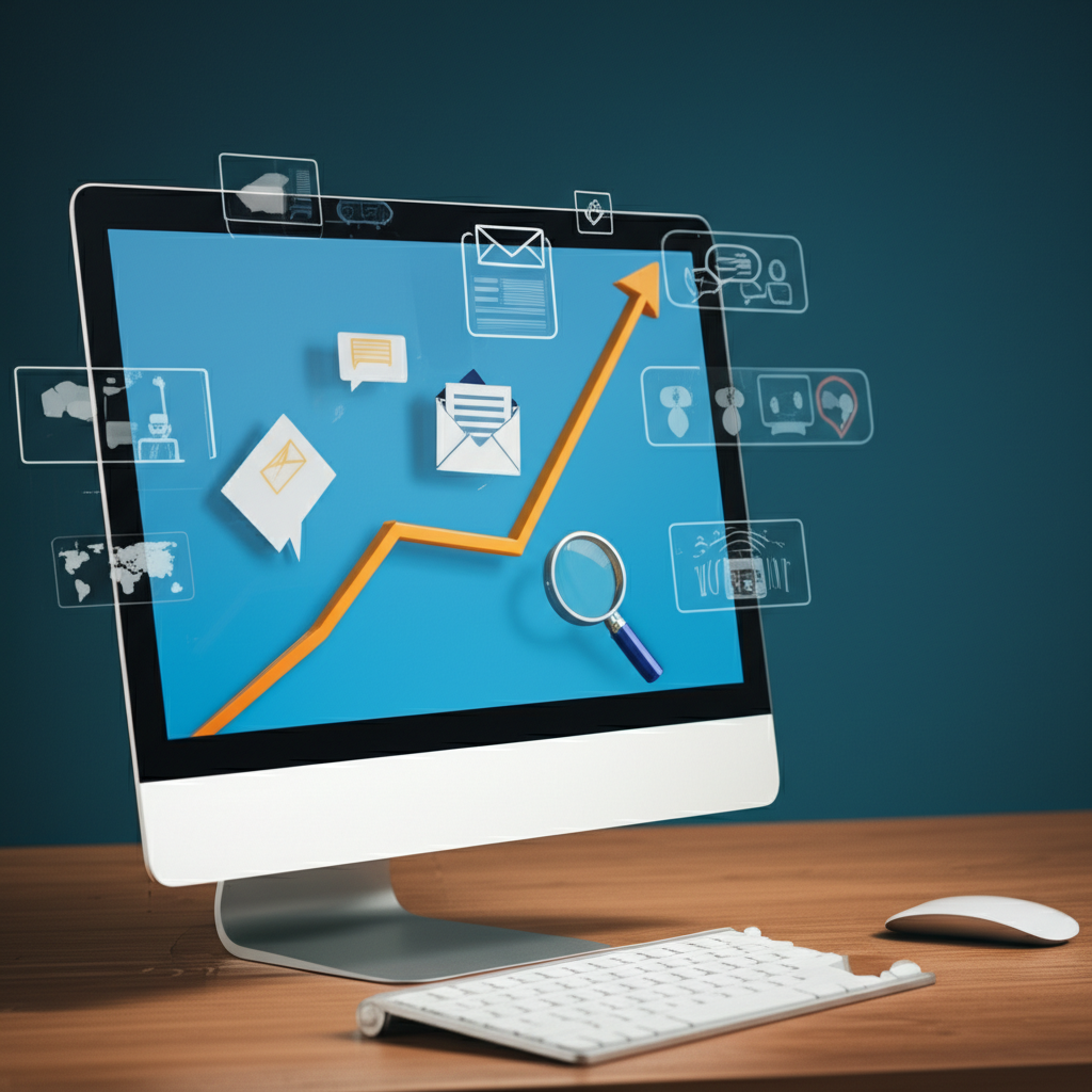 Generate a high-quality, relevant image prompt for an article about: How Often Send Email Marketing: