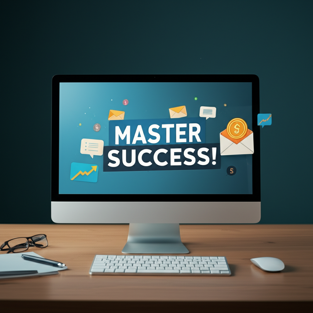 Generate a high-quality, relevant image prompt for an article about: How To Create An Email For Mark