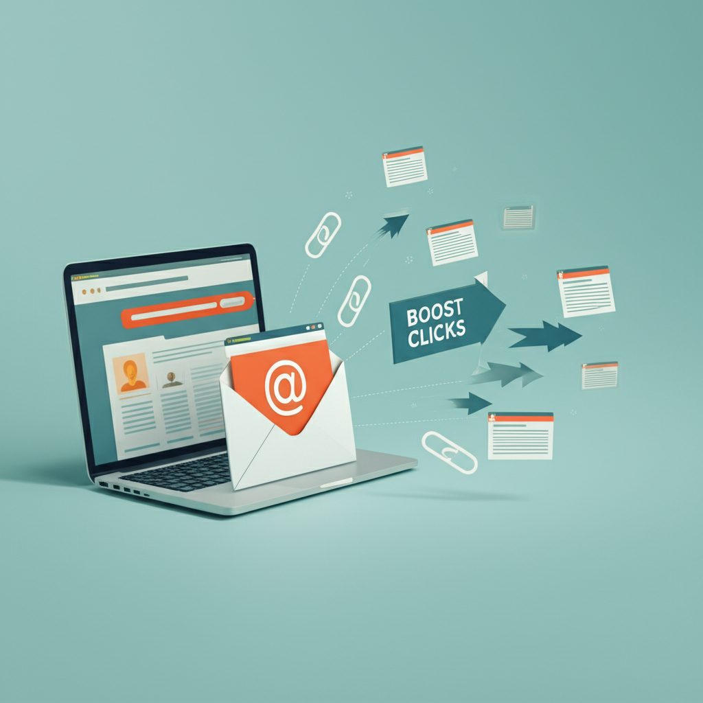 Generate a high-quality, relevant image prompt for an article about: How To Leverage Email Marketing